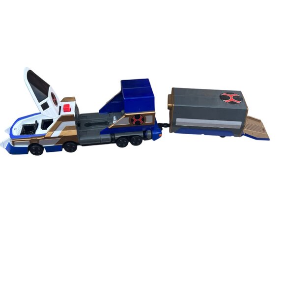 POWER RANGERS Ninja Storm Thunder Power Turbo Transporter Vehicle. Bandai 2003 - Picture 14 of 16